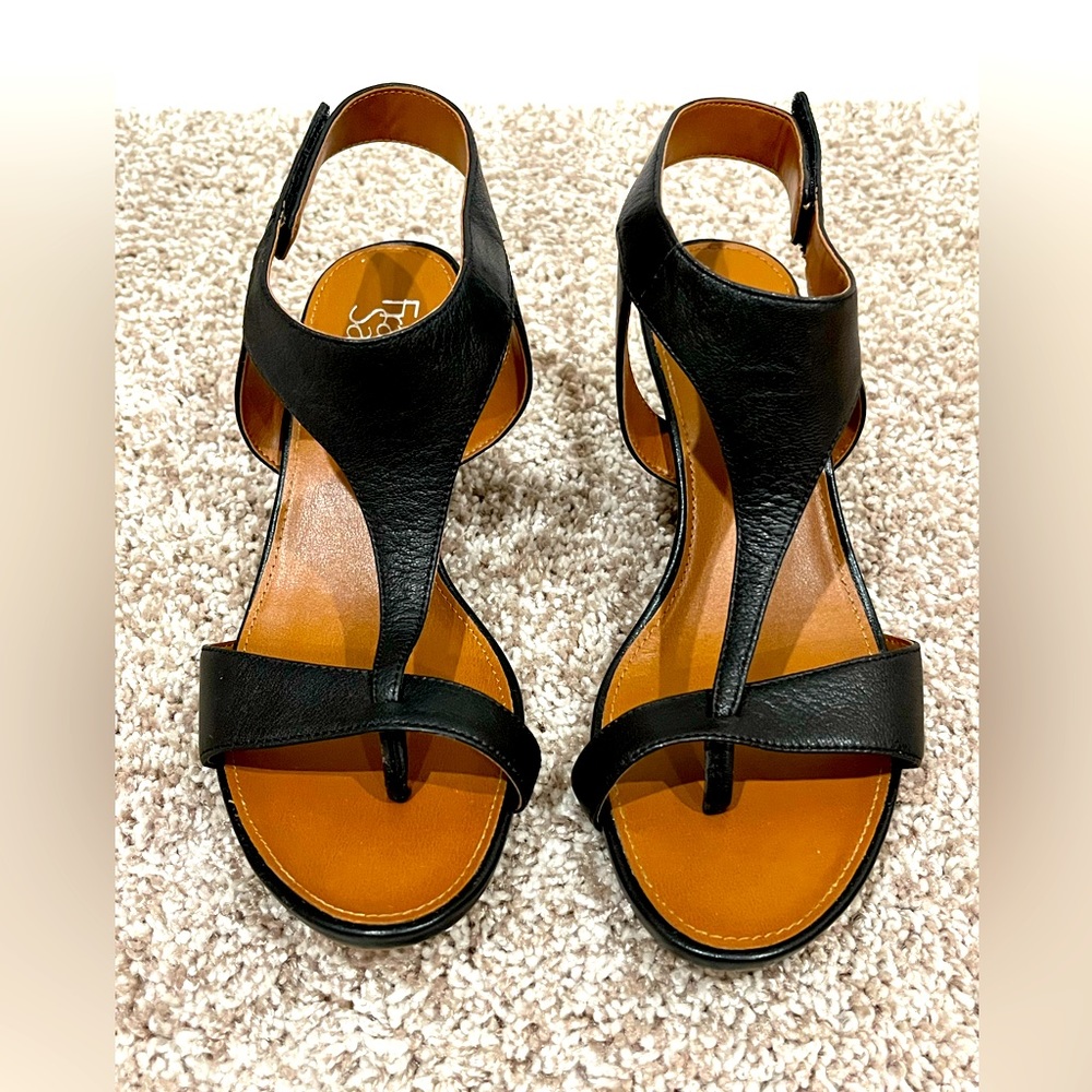 Franco Sarto Dori Wedge Sandal - Size 7.5